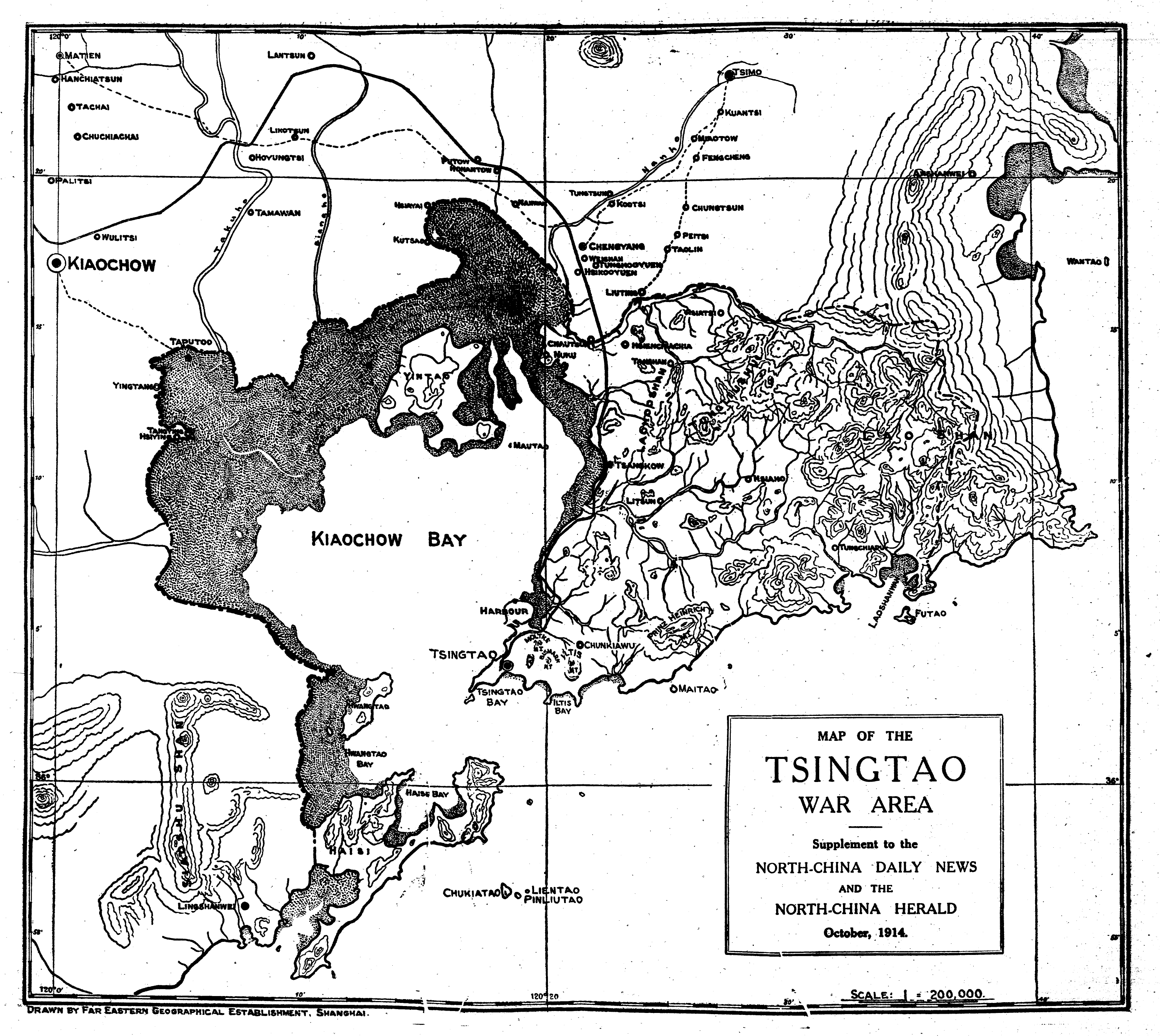 tsingtao map