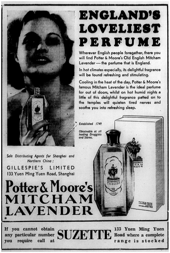 Suzette Perfumes 1934