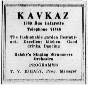 Kavkaz Shanghai 1934