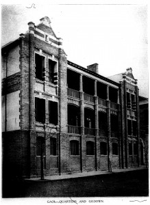Shanghai Municipal Gaol - Quarters and Godown - 1907 SMC report