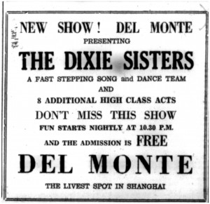 The Dixie Sisters at the Del Monte