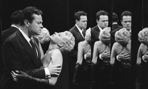 Orson Welles and Rita Hayworth in Lady from Shanghai