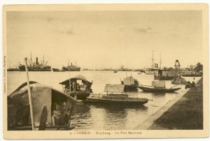 Le Port Maritime - Haiphong - pc