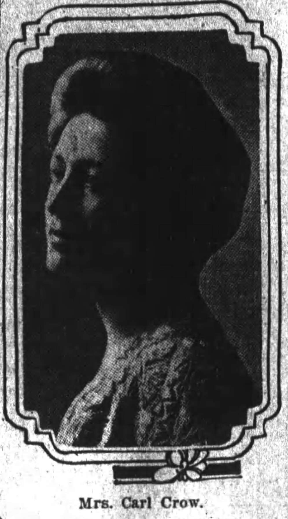 China Rhyming » Blog Archive » The First Mrs Carl Crow – Herself a ...