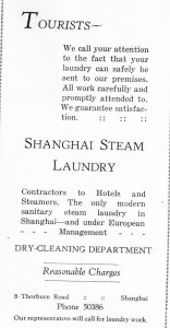 Shanghai Steam Laundry - Thorburn Rd - 1930